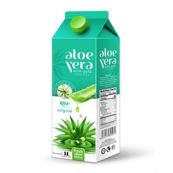Aloe vera with blueberry flavor 1000ml from RITA Beverages